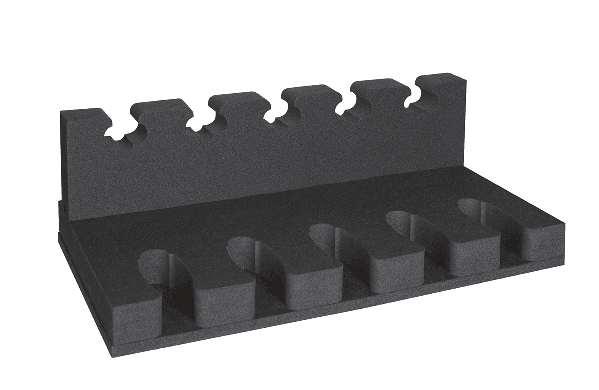 Kurzwaffenhalter für 5 Kurzwaffen