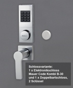 Tresor VdS Klasse 4  Pegasus Pro 190, Grad 3 EN 1143-1, feuerfest, für Bargeld, Gold, Schmuck und wichtige Unterlagen