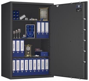 Preview: Tresor VdS Klasse 0/N Libra 60, Widerstandsgrad 0 EN 1143-1, feuerfest, für Bargeld, Schmuck, Aktenordner und wichtige Unterlagen