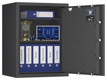 Tresor VdS Klasse 1 Gemini Pro 20, Widerstandsgrad 1 EN 1143-1, feuerfest, für Bargeld, Schmuck, Aktenordner und wichtige Unterlagen