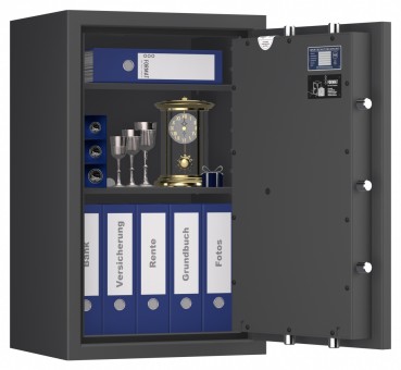 Preview: Tresor VdS Klasse 1 Gemini Pro 3, Widerstandsgrad 1 EN 1143-1, feuerfest, für Bargeld, Schmuck, Aktenordner und wichtige Unterlagen