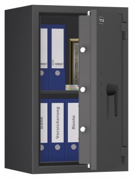 Preview: Tresor VdS Klasse 1 Gemini Pro 3, Widerstandsgrad 1 EN 1143-1, feuerfest, für Bargeld, Schmuck, Aktenordner und wichtige Unterlagen
