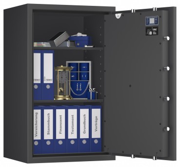 Tresor VdS Klasse 1 Gemini Pro 40, Widerstandsgrad 1 EN 1143-1, feuerfest, für Bargeld, Schmuck, Aktenordner und wichtige Unterlagen