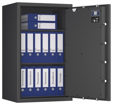 Tresor VdS Klasse 1 Gemini Pro 40, Widerstandsgrad 1 EN 1143-1, feuerfest, für Bargeld, Schmuck, Aktenordner und wichtige Unterlagen