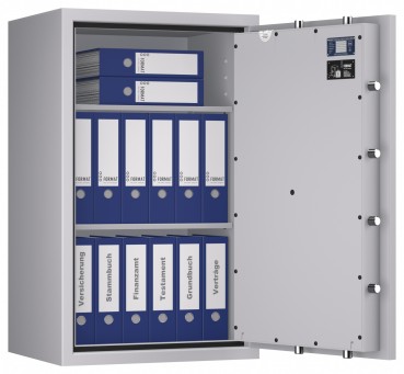 Tresor VdS Klasse 1 Gemini Pro 40, Widerstandsgrad 1 EN 1143-1, feuerfest, für Bargeld, Schmuck, Aktenordner und wichtige Unterlagen