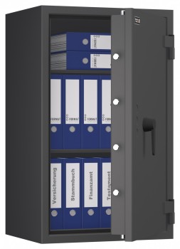 Tresor VdS Klasse 1 Gemini Pro 40, Widerstandsgrad 1 EN 1143-1, feuerfest, für Bargeld, Schmuck, Aktenordner und wichtige Unterlagen