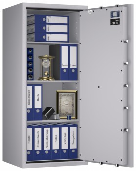 Preview: Tresor VdS Klasse 1 Gemini Pro 55, Widerstandsgrad 1 EN 1143-1, feuerfest, für Bargeld, Schmuck, Aktenordner und wichtige Unterlagen