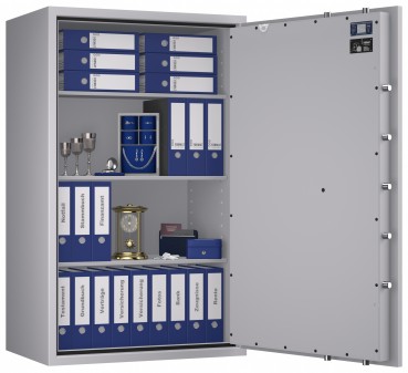 Preview: Tresor VdS Klasse 1 Gemini Pro 60, Widerstandsgrad 1 EN 1143-1, feuerfest, für Bargeld, Schmuck, Aktenordner und wichtige Unterlagen