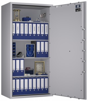 Tresor VdS Klasse 1 Gemini Pro 75, Widerstandsgrad 1 EN 1143-1, feuerfest, für Bargeld, Schmuck, Aktenordner und wichtige Unterlagen