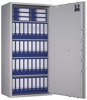 Tresor VdS Klasse 1 Gemini Pro 75, Widerstandsgrad 1 EN 1143-1, feuerfest, für Bargeld, Schmuck, Aktenordner und wichtige Unterlagen