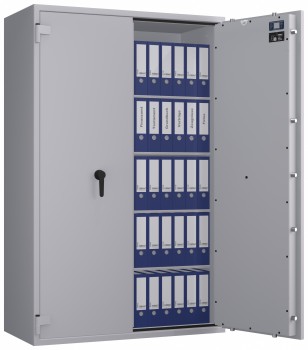 Preview: Tresor VdS Klasse 1 Gemini Pro 80, Widerstandsgrad 1 EN 1143-1, feuerfest, für Bargeld, Schmuck, Aktenordner und wichtige Unterlagen