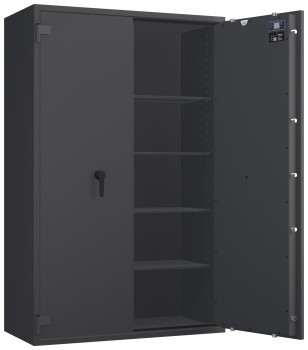 Tresor VdS Klasse 1 Gemini Pro 80, Widerstandsgrad 1 EN 1143-1, feuerfest, für Bargeld, Schmuck, Aktenordner und wichtige Unterlagen