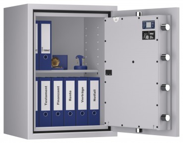 Preview: Tresor VdS Klasse 3 Rubin Pro 20, Grad 3 EN 1143-1, feuerfest, für Bargeld, Schmuck und wichtige Unterlagen