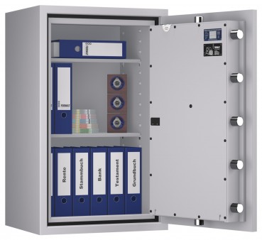 Preview: Tresor VdS Klasse 3 Rubin Pro 30, Grad 3 EN 1143-1, feuerfest, für Bargeld, Schmuck und wichtige Unterlagen