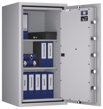 Preview: Tresor VdS Klasse 3 Rubin Pro 45 T, Grad 3 EN 1143-1, feuerfest, für Bargeld, Schmuck und wichtige Unterlagen