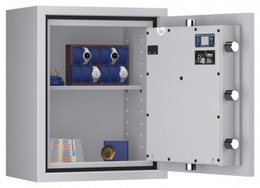 Preview: Tresor VdS Klasse 3 Rubin Pro 5, Grad 3 EN 1143-1, feuerfest, für Bargeld, Schmuck und wichtige Unterlagen