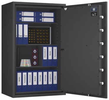 Tresor VdS Klasse 3 Rubin Pro 50, Grad 3 EN 1143-1, feuerfest, für Bargeld, Schmuck und wichtige Unterlagen