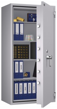 Preview: Tresor VdS Klasse 3 Rubin Pro 65, Grad 3 EN 1143-1, feuerfest, für Bargeld, Schmuck und wichtige Unterlagen