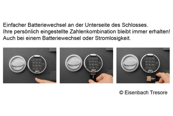 Kurzwaffenschrank Stufe S1 Sicherheitsschrank MT 2