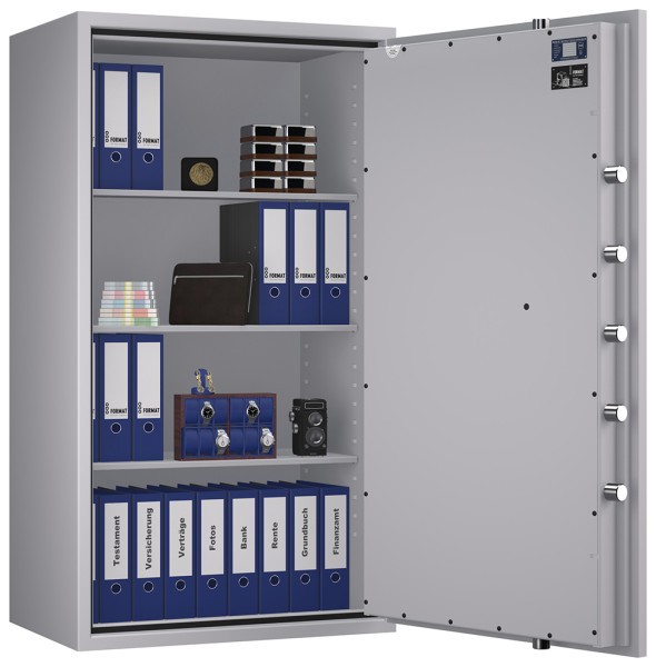 Tresor VdS Klasse 2 Topas Pro 60, feuerfest, für Bargeld, Schmuck und wichtige Unterlagen