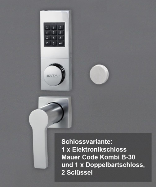 Tresor VdS Klasse 4  Pegasus Pro 190, Grad 3 EN 1143-1, feuerfest, für Bargeld, Gold, Schmuck und wichtige Unterlagen