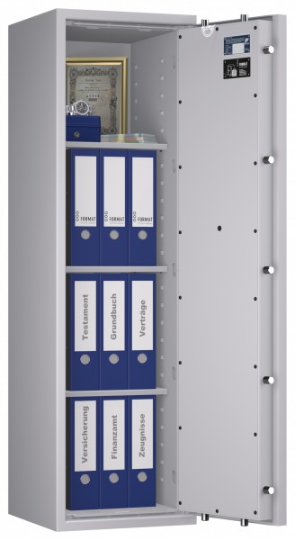 Tresor Lyra 12 EN 1143-1 Widerstandsgrad 1 – Wertschutztresor für Wertsachen, Geld und Dokumente