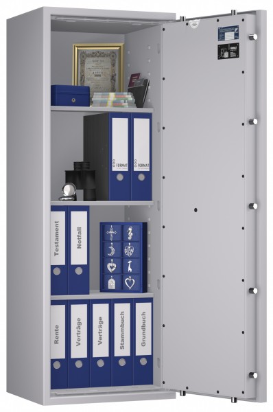Tresor Lyra 14 EN 1143-1 Widerstandsgrad 1 – Wertschutztresor für Wertsachen, Geld und Dokumente