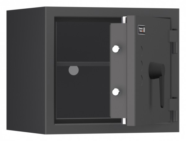 Tresor VdS Klasse 1 Gemini Pro 1, Widerstandsgrad 1 EN 1143-1, feuerfest, für Bargeld, Schmuck, Aktenordner und wichtige Unterlagen