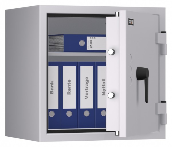 Tresor VdS Klasse 1 Gemini Pro 10, Widerstandsgrad 1 EN 1143-1, feuerfest, für Bargeld, Schmuck, Aktenordner und wichtige Unterlagen