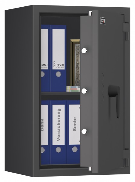 Tresor VdS Klasse 1 Gemini Pro 3, Widerstandsgrad 1 EN 1143-1, feuerfest, für Bargeld, Schmuck, Aktenordner und wichtige Unterlagen