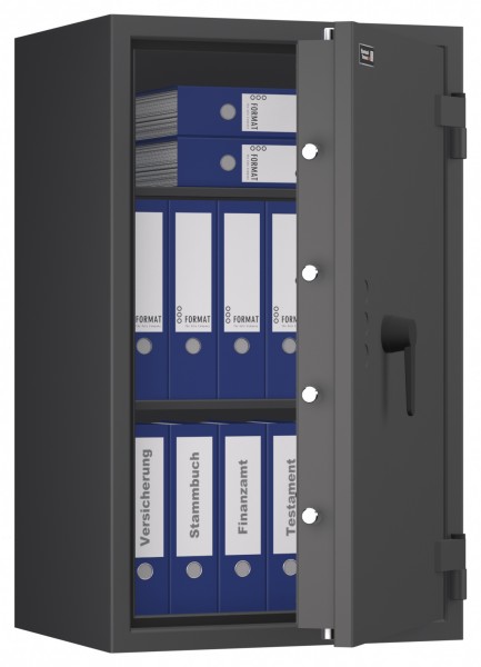 Tresor VdS Klasse 1 Gemini Pro 40, Widerstandsgrad 1 EN 1143-1, feuerfest, für Bargeld, Schmuck, Aktenordner und wichtige Unterlagen