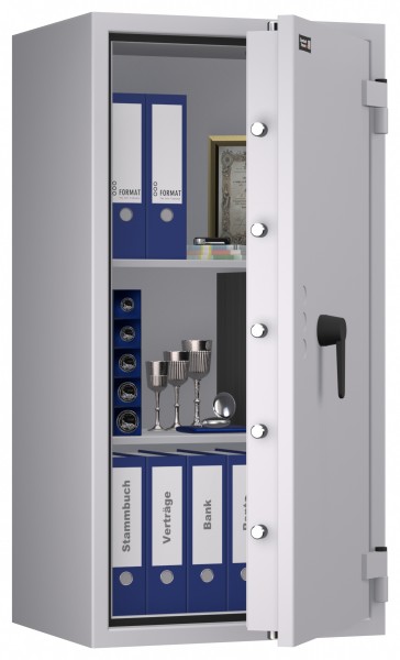 Tresor VdS Klasse 1 Gemini Pro 50, Widerstandsgrad 1 EN 1143-1, feuerfest, für Bargeld, Schmuck, Aktenordner und wichtige Unterlagen
