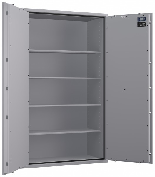 Tresor VdS Klasse 1 Gemini Pro 80, Widerstandsgrad 1 EN 1143-1, feuerfest, für Bargeld, Schmuck, Aktenordner und wichtige Unterlagen