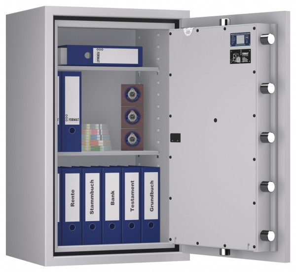 Tresor VdS Klasse 3 Rubin Pro 30, Grad 3 EN 1143-1, feuerfest, für Bargeld, Schmuck und wichtige Unterlagen