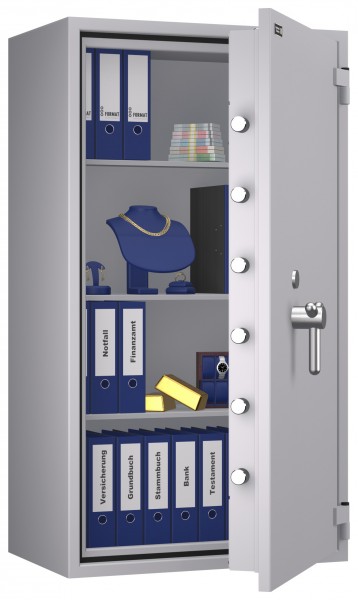 Tresor VdS Klasse 3 Rubin Pro 60, Grad 3 EN 1143-1, feuerfest, für Bargeld, Schmuck und wichtige Unterlagen