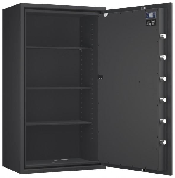 Tresor VdS Klasse 3 Rubin Pro 60, Grad 3 EN 1143-1, feuerfest, für Bargeld, Schmuck und wichtige Unterlagen