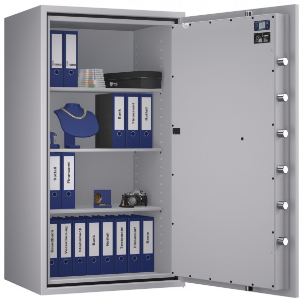 Tresor VdS Klasse 3 Rubin Pro 65 T, Grad 3 EN 1143-1, feuerfest, für Bargeld, Schmuck und wichtige Unterlagen