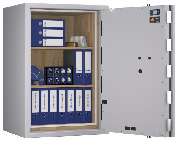 Tresor VdS Klasse 4  Pegasus Pro 375, Grad 3 EN 1143-1, feuerfest, für Bargeld, Gold, Schmuck und wichtige Unterlagen