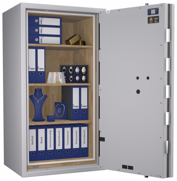 Tresor VdS Klasse 4  Pegasus Pro 480, Grad 3 EN 1143-1, feuerfest, für Bargeld, Gold, Schmuck und wichtige Unterlagen